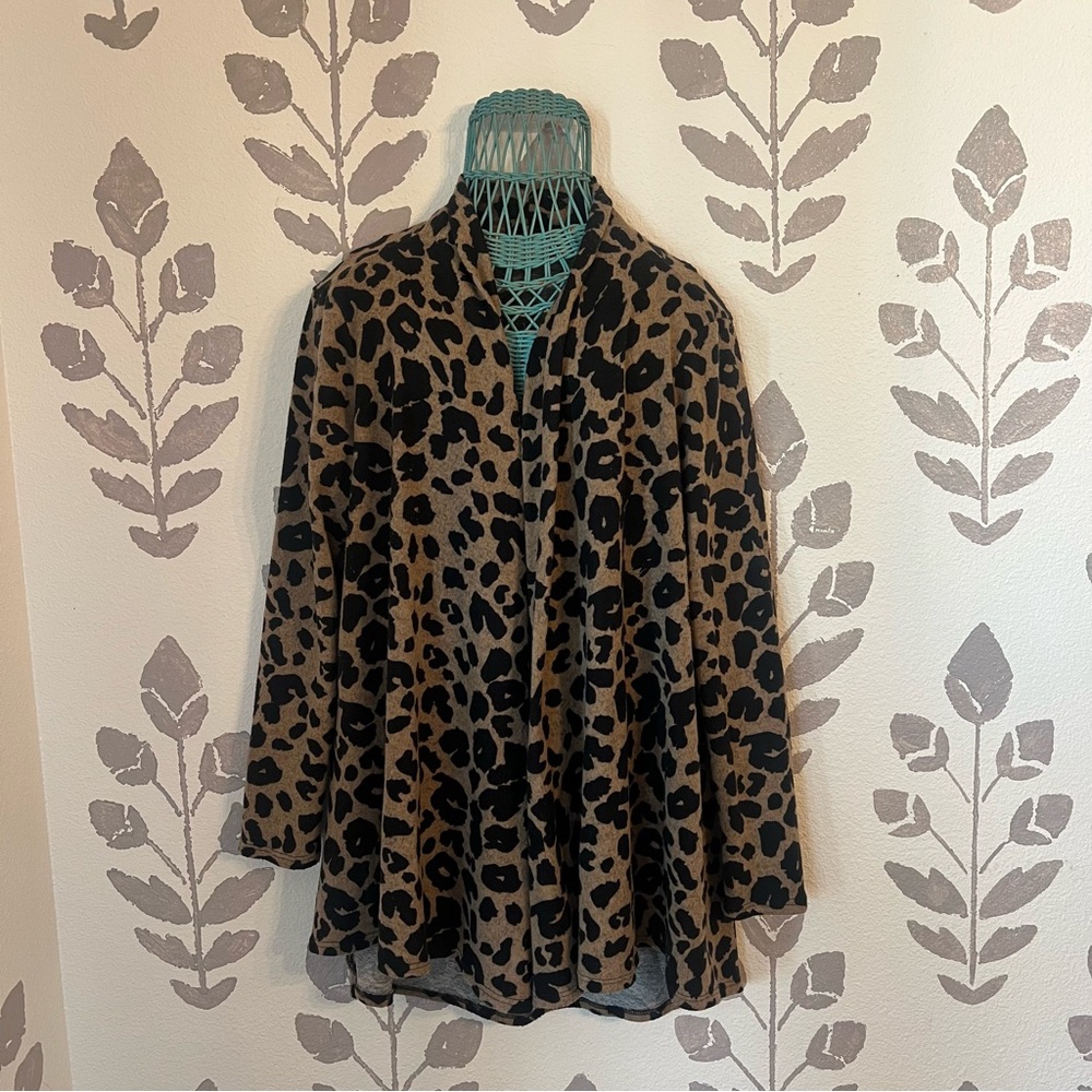 Leopard Print Cardigan - Picture 5 of 8